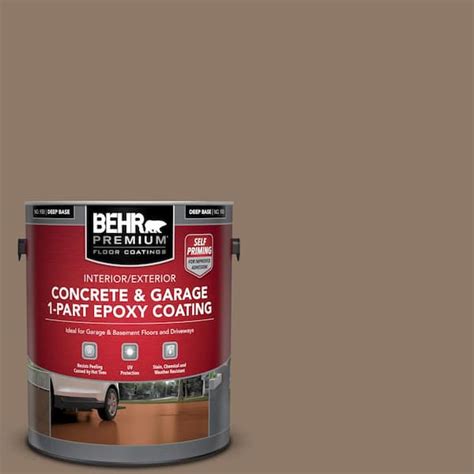 BEHR PREMIUM 1 Gal PPU5 05 Coconut Shell Self Priming 1 Part Epoxy