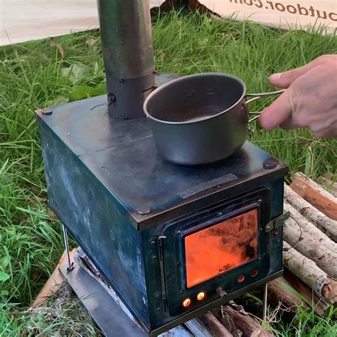 Diy Hot Tent Wood Stove Diy Water Heater