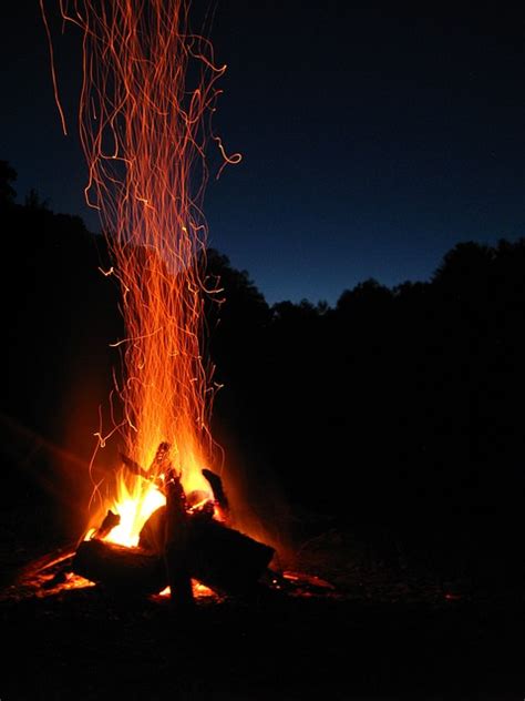 Fire Spark Campfire Free Photo On Pixabay