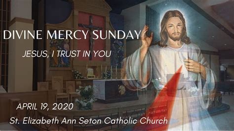 Second Sunday Of Easter Divine Mercy Sunday Youtube