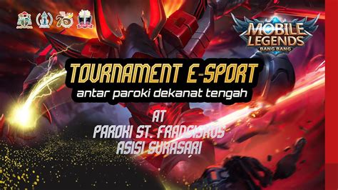 SEMI FINAL FINAL TOURNAMENT E SPORT Antar Paroki Dekenat Tengah YouTube