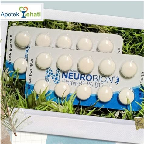 Jual Neurobion Tablet Vitamin B1 B6 B12 Per Strip Vitamin Neurotropik