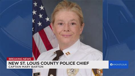 St Louis County Police Department Appoints First Woman Chief Youtube