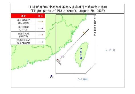 共軍擾台日常！17機、5艦來亂 7架次軍機越台海中線 自由電子報 Line Today