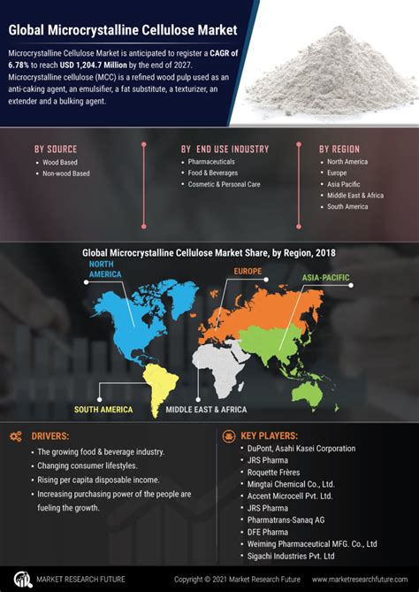 Microcrystalline Cellulose Mcc Market Global Industry Analysis Size