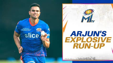 Arjun Tendulkar bowling | Mumbai Indians - Mumbai Indians