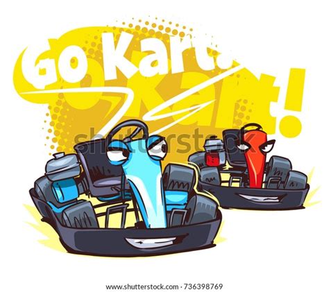 785 Cartoon Go Kart Images, Stock Photos & Vectors | Shutterstock