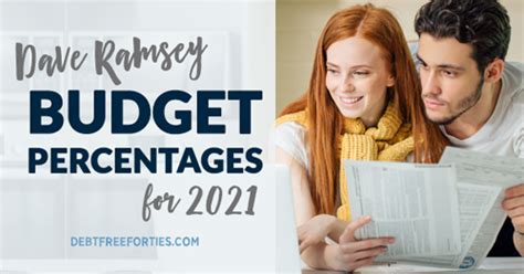 How to Use Dave Ramsey Budget Percentages - Debt Free Forties