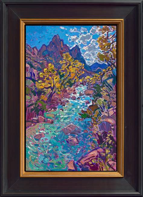 Watchman Autumn Contemporary Impressionism Paintings By Erin Hanson