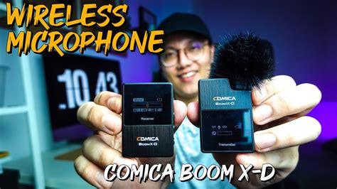 Unboxing Wireless Microphone COMICA Boom X D D1 YouTube