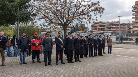 APRILIA Cerimonia In Memoria Di Eric Fletcher Waters E Dei Caduti