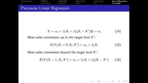 6 9 Piecewise Linear Regression Youtube