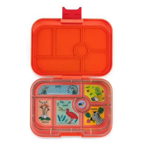 Yumbox Original Safari Orange Met Tray Jungle Blabloom