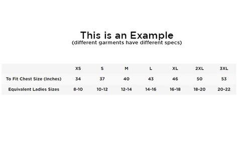 Personalised Clothing Size Guide How To Measure Yazzoo