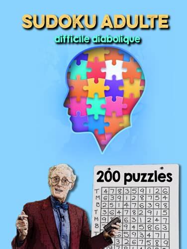 Sudoku Adulte Difficile Diabolique Puzzles Sudoku Adulte Mega