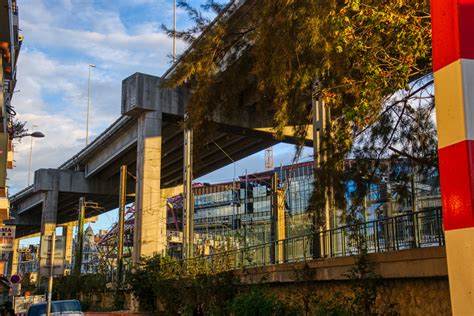 Pierre Mathis Expressway Viaduct Nice Structurae