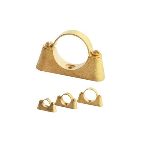 Golden Brass Pipe Saddle Clamp At Best Price In Jamnagar Privac