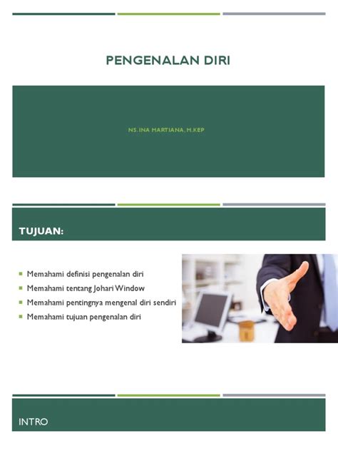 Pengenalan Diri Pdf