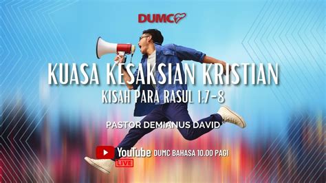 IBADAHRAYA ONLINE DUMC BAHASA 16 OKTOBER 2022 YouTube