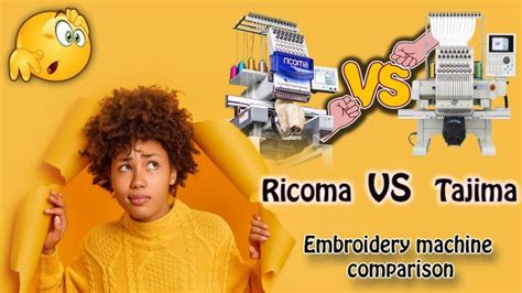 Ricoma Vs Tajima Embroidery Machines Comparison Crivva