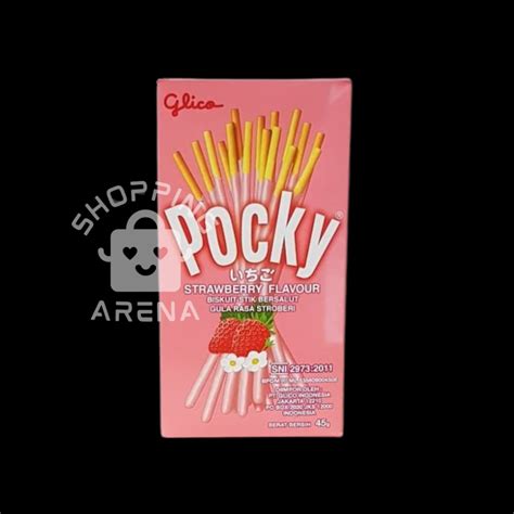 Jual Pocky Glico Stik Biskuit 45 47gr Wafer Stick Salut Kue Kering