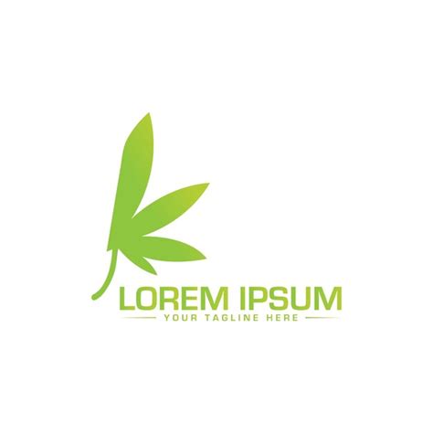 Premium Vector Cannabis Logo Design Unique And Creative Cannabis Logo