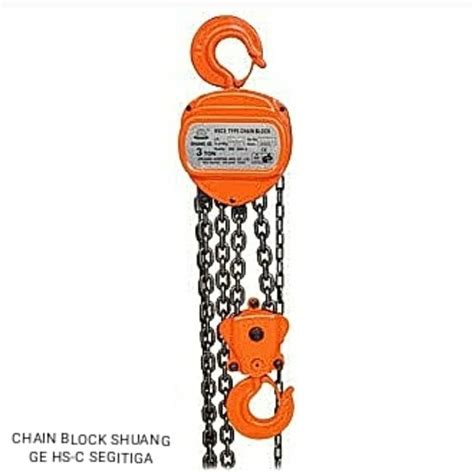 Jual Chain Block Shuang Ge HS C Segitiga 3 Ton X 3 Meter Shopee Indonesia