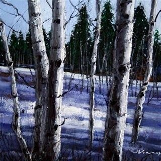 Aspen Paintings By Contemporary Aspen Artist Jennifer Vranes Birch