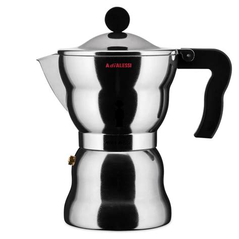 Moka 6 Cup Espresso Coffee Maker By Alessi Seven Colonial