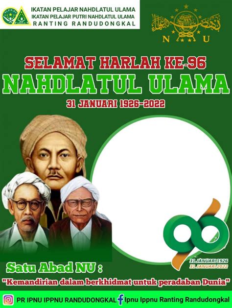 Bingkai Foto Nahdlatul Ulama 58 Koleksi Gambar