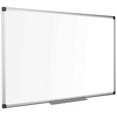 Tableau Magnétique Blanc Cadre Aluminium 100x200 CM