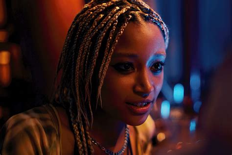 Amandla Stenberg Responds To Criticism Of Her Cleavage In New Movie