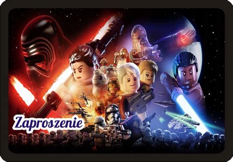 Zaproszenia Urodzinowe Dla Dzieci Lego Star Wars 12900457391 Allegro Pl