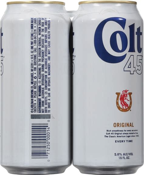 Colt 45 Beer Alcohol Percentage