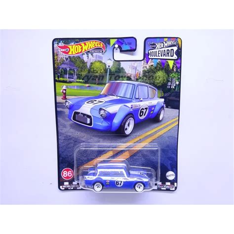 Hot Wheels Premium Boulevard Ford Anglia Racer Shopee Malaysia