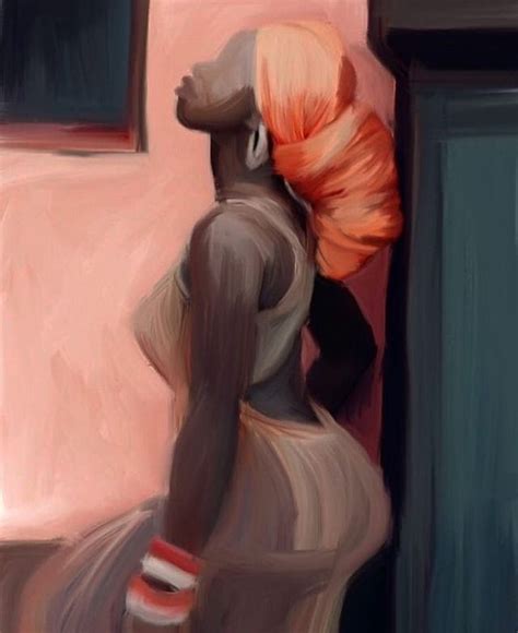 Pin By Ashley Harper On Black Art Black Artists Afro Art Female Art