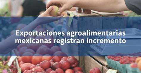 Exportaciones Agroalimentarias Mexicanas Registran Incremento Incomex