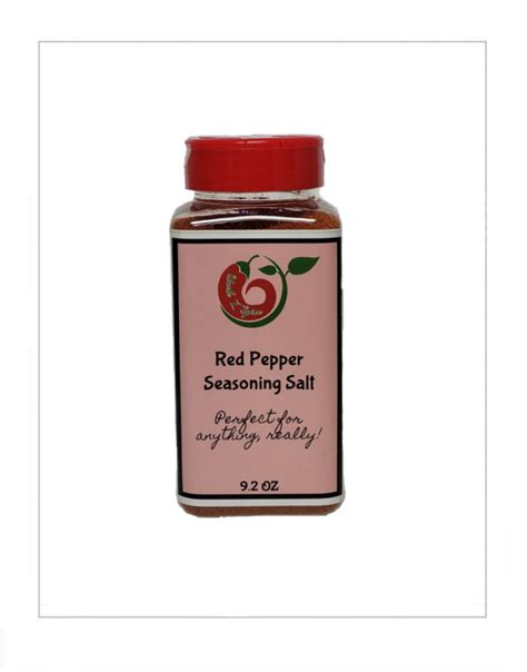 Red Pepper Seasoning Salt Large Uncle Z S Spice