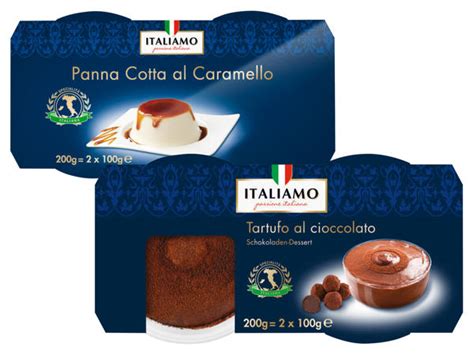 Italiamo Tartufo Panna Cotta Al Caramello Lidl Sterreich Archiv