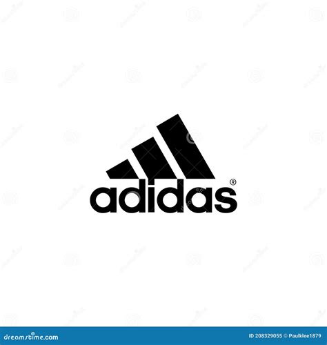 Adidas Logo Vector Illustration On White Background | CartoonDealer.com ...