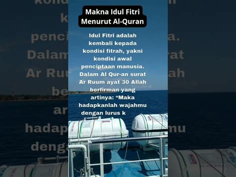 Makna Idul Fitri Menurut Al Quran