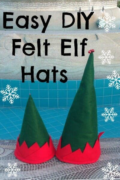 Easy DIY Felt Elf Hat Pattern | So Sew Easy