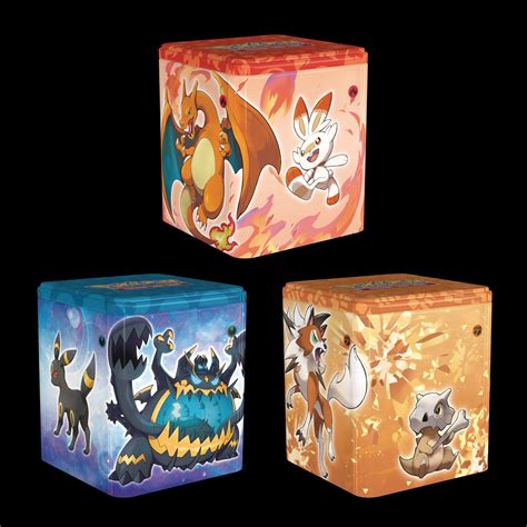 Pokemon TCG Stacking Tins Fall X3 PKMNshop Pl