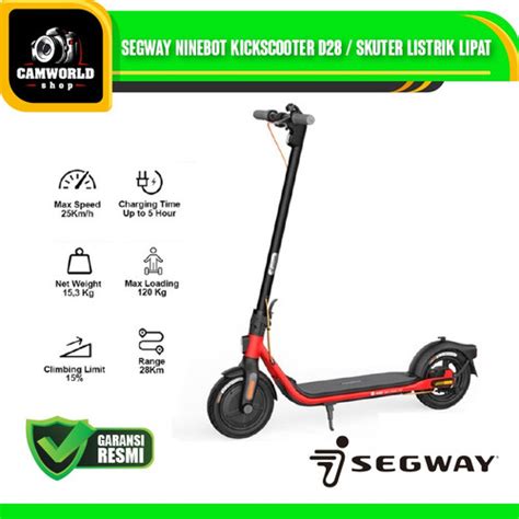 Jual Segway Ninebot Kickscooter D Skuter Listrik Lipat Jakarta