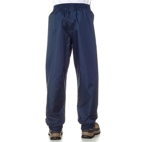 Surpantalon De Randonn E Imperm Able Enfant Mh Bleu Bleu