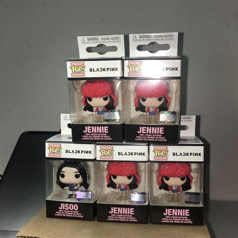 【ready Stock】blackpink Funko Pop Keychain Jennie Jisoo Hobbies