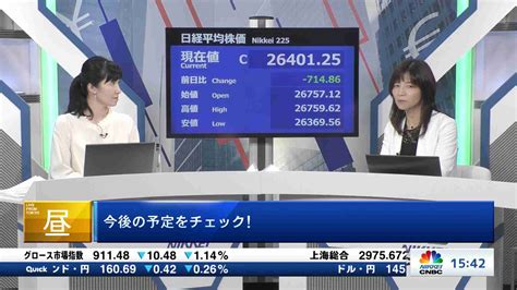 今日の振り返りと明日のポイント20221011 日経cnbc Online