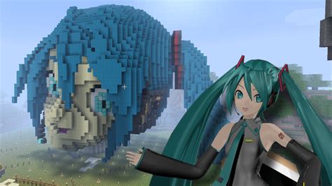 Digital Diva Hatsune Miku Dance Dance Diva Minecraft Project