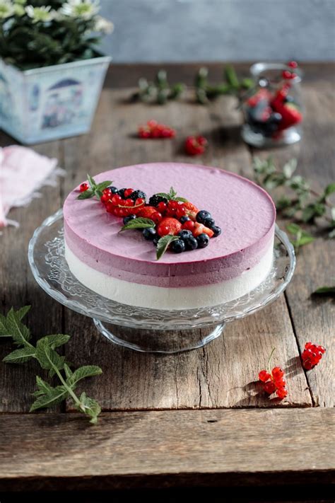 Od slatkoga slađe Ombre cheesecake od borovnica