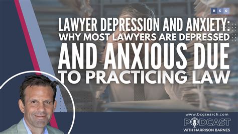 Lawyer Depression And Anxiety Why Most Lawyers Are Depressed And